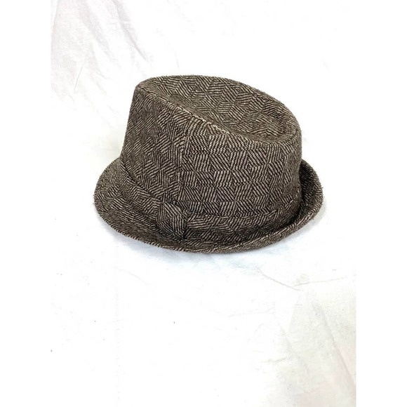Rivingson & Mott Accessories - Rivingson & Mott Brown Wool Blend Tweed Hat